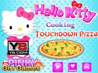 Игра Хелло Китти - готовим пиццу Игра Хелло Китти - готовим пиццу